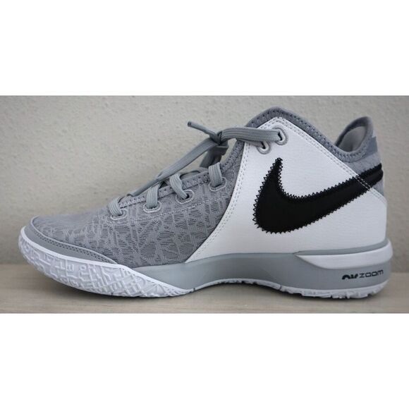 Nike Zoom FN7092-001 Men Sz 9 Wolf Gray/White LeBron NXXT Gen TB Promo Shoes - Picture 5 of 11
